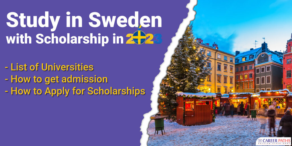 Study in Sweden with scholarship