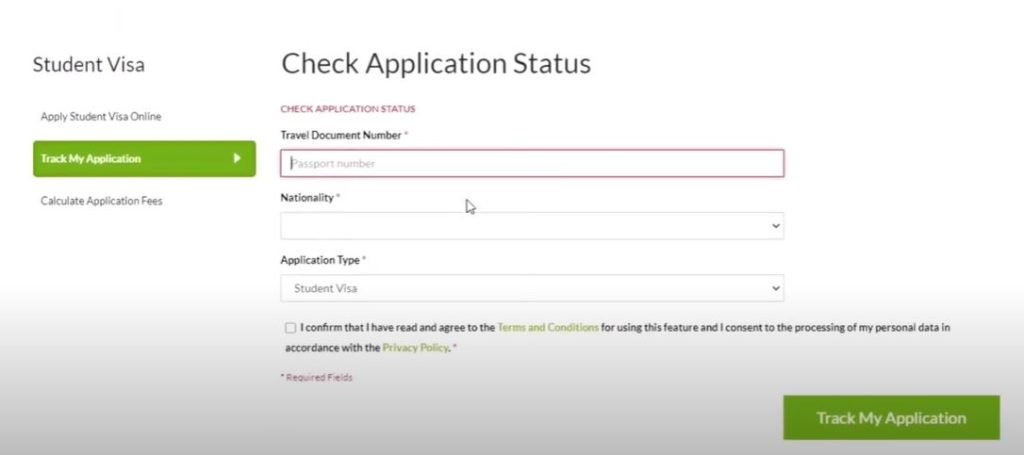 How to check the EMGS Malaysia visa