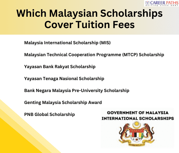 Which Malaysian Scholarships Cover Tuition Fees