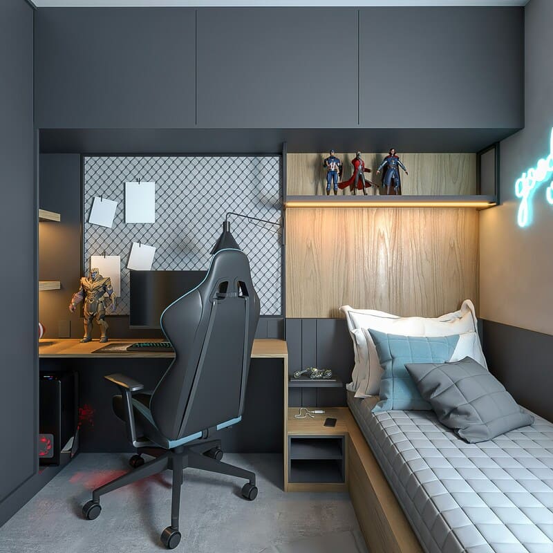 dorm room