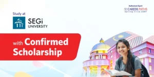 SEGi University Malaysia with Confirmed scholarship