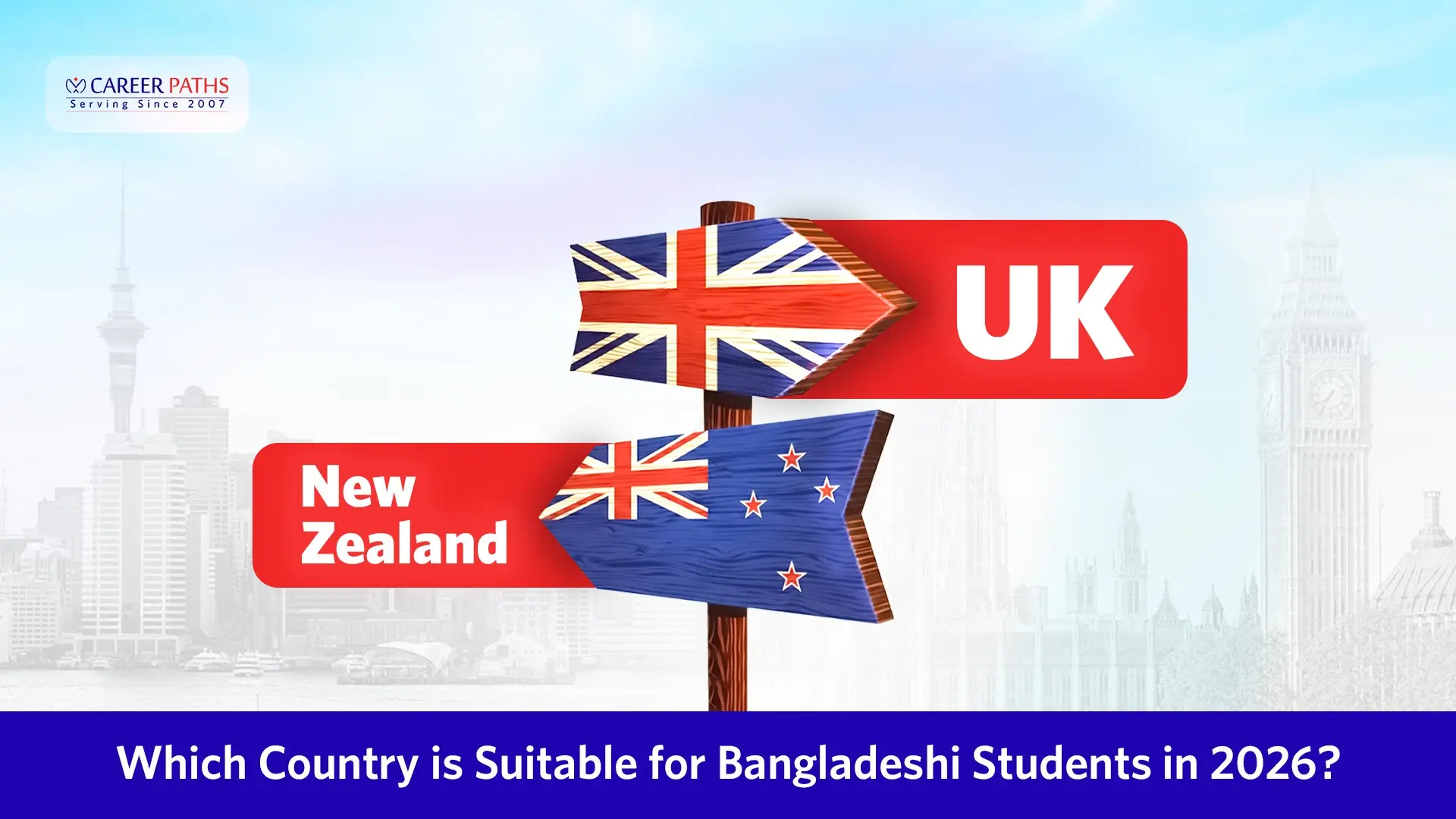 New Zealand vs UK | which is best study destination for Bangladeshi students