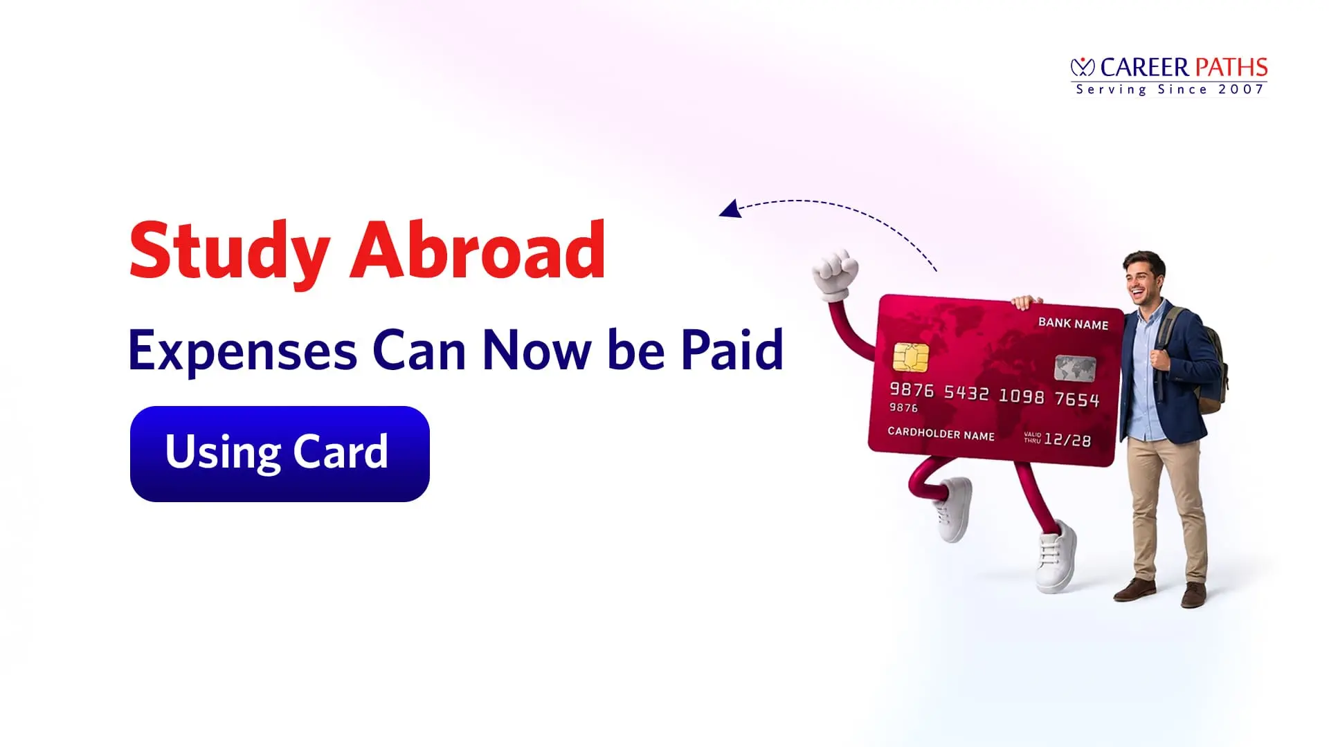 Study abroad expenses can now be paid using card