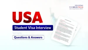 USA student visa interview question and answer tips